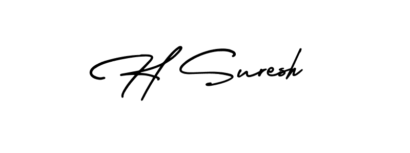 You can use this online signature creator to create a handwritten signature for the name H Suresh. This is the best online autograph maker. H Suresh signature style 3 images and pictures png