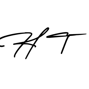 H T stylish signature style. Best Handwritten Sign (AmerikaSignatureDemo-Regular) for my name. Handwritten Signature Collection Ideas for my name H T. H T signature style 3 images and pictures png