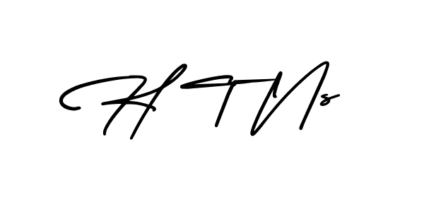 How to Draw H T Ns signature style? AmerikaSignatureDemo-Regular is a latest design signature styles for name H T Ns. H T Ns signature style 3 images and pictures png