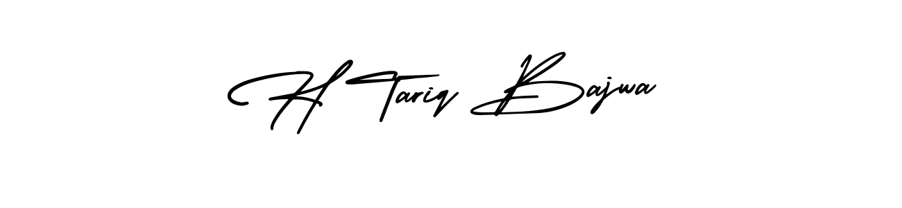 You can use this online signature creator to create a handwritten signature for the name H Tariq Bajwa. This is the best online autograph maker. H Tariq Bajwa signature style 3 images and pictures png