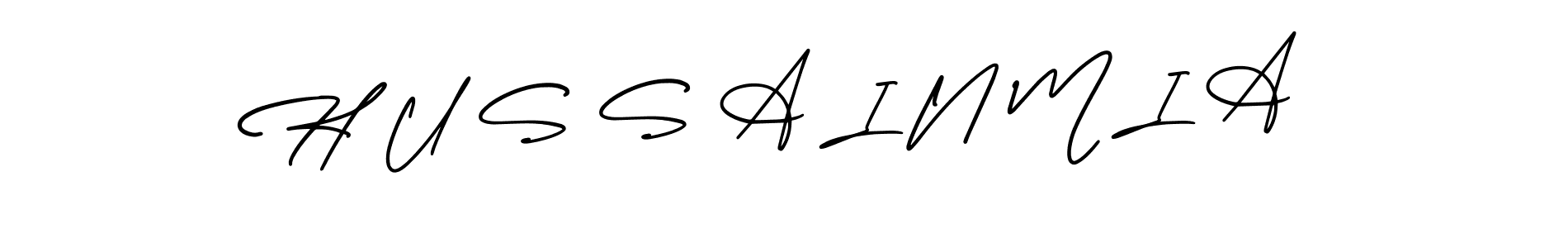 Make a beautiful signature design for name H U S S A I N M I A. Use this online signature maker to create a handwritten signature for free. H U S S A I N M I A signature style 3 images and pictures png