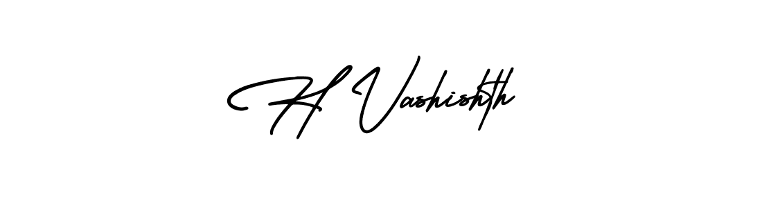 if you are searching for the best signature style for your name H Vashishth. so please give up your signature search. here we have designed multiple signature styles  using AmerikaSignatureDemo-Regular. H Vashishth signature style 3 images and pictures png