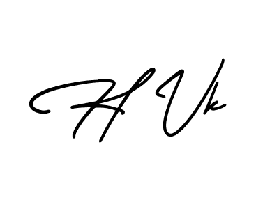 This is the best signature style for the H Vk name. Also you like these signature font (AmerikaSignatureDemo-Regular). Mix name signature. H Vk signature style 3 images and pictures png