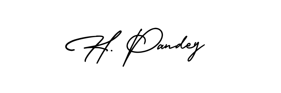 Make a short H. Pandey signature style. Manage your documents anywhere anytime using AmerikaSignatureDemo-Regular. Create and add eSignatures, submit forms, share and send files easily. H. Pandey signature style 3 images and pictures png