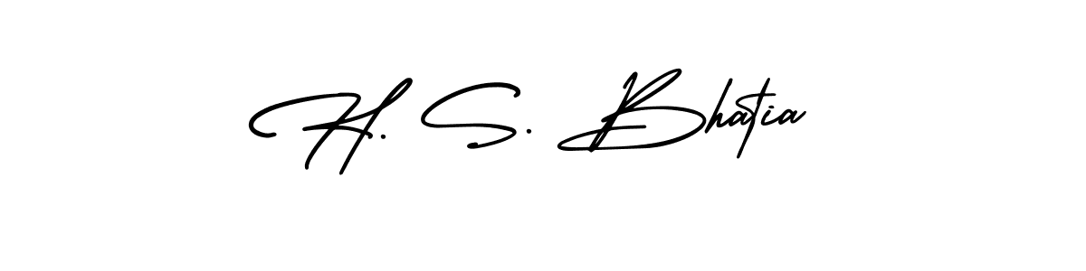 Also we have H. S. Bhatia name is the best signature style. Create professional handwritten signature collection using AmerikaSignatureDemo-Regular autograph style. H. S. Bhatia signature style 3 images and pictures png