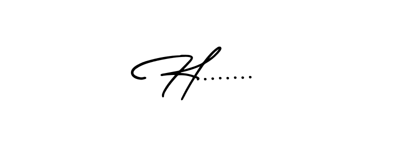 Make a beautiful signature design for name H........ With this signature (AmerikaSignatureDemo-Regular) style, you can create a handwritten signature for free. H....... signature style 3 images and pictures png