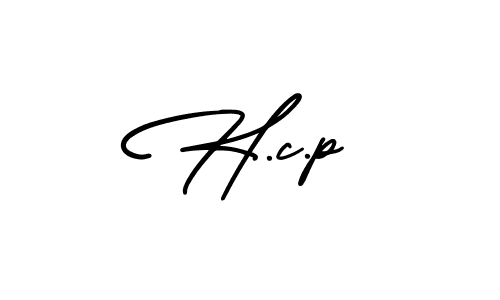 How to Draw H.c.p signature style? AmerikaSignatureDemo-Regular is a latest design signature styles for name H.c.p. H.c.p signature style 3 images and pictures png