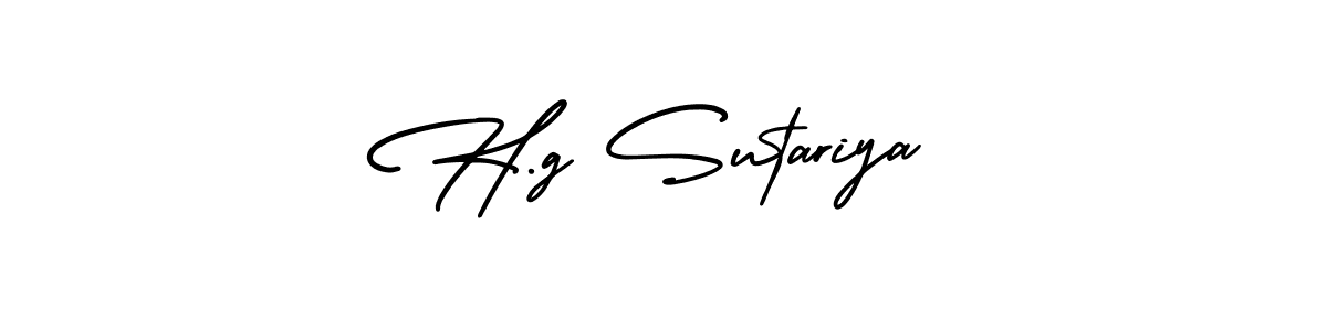 Make a beautiful signature design for name H.g Sutariya. Use this online signature maker to create a handwritten signature for free. H.g Sutariya signature style 3 images and pictures png