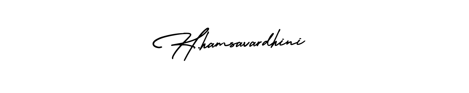 Best and Professional Signature Style for H.hamsavardhini. AmerikaSignatureDemo-Regular Best Signature Style Collection. H.hamsavardhini signature style 3 images and pictures png