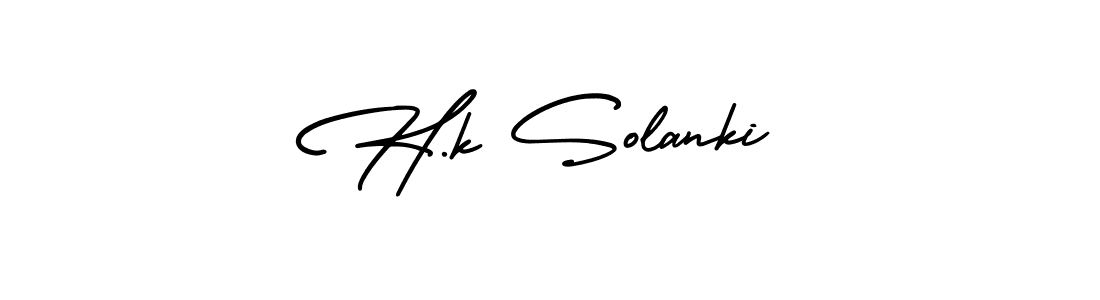 Make a short H.k Solanki signature style. Manage your documents anywhere anytime using AmerikaSignatureDemo-Regular. Create and add eSignatures, submit forms, share and send files easily. H.k Solanki signature style 3 images and pictures png