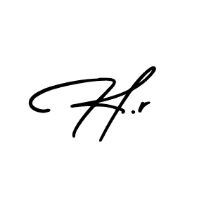 Check out images of Autograph of H.r name. Actor H.r Signature Style. AmerikaSignatureDemo-Regular is a professional sign style online. H.r signature style 3 images and pictures png