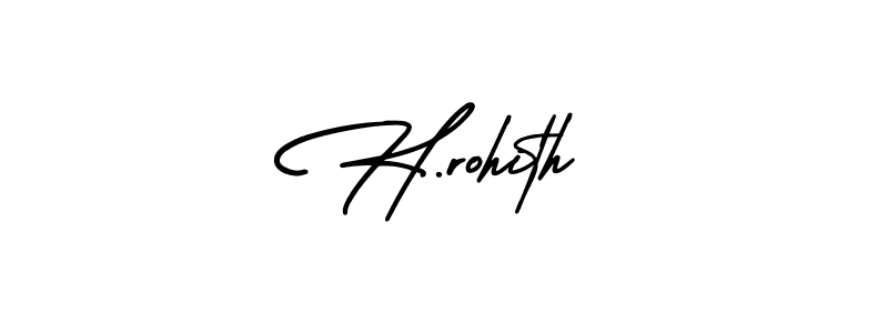 Make a short H.rohith signature style. Manage your documents anywhere anytime using AmerikaSignatureDemo-Regular. Create and add eSignatures, submit forms, share and send files easily. H.rohith signature style 3 images and pictures png