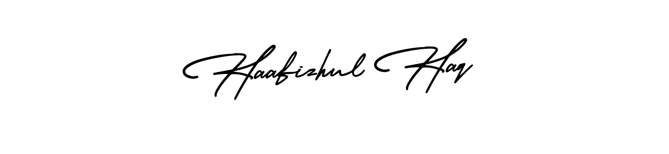 This is the best signature style for the Haafizhul Haq name. Also you like these signature font (AmerikaSignatureDemo-Regular). Mix name signature. Haafizhul Haq signature style 3 images and pictures png