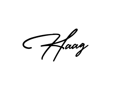How to make Haag signature? AmerikaSignatureDemo-Regular is a professional autograph style. Create handwritten signature for Haag name. Haag signature style 3 images and pictures png