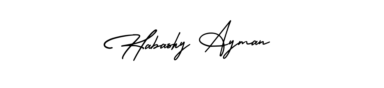 Check out images of Autograph of Habashy Ayman name. Actor Habashy Ayman Signature Style. AmerikaSignatureDemo-Regular is a professional sign style online. Habashy Ayman signature style 3 images and pictures png