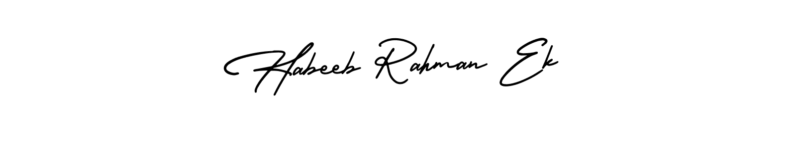 Make a beautiful signature design for name Habeeb Rahman Ek. Use this online signature maker to create a handwritten signature for free. Habeeb Rahman Ek signature style 3 images and pictures png