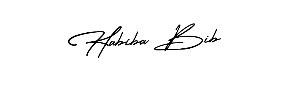 Similarly AmerikaSignatureDemo-Regular is the best handwritten signature design. Signature creator online .You can use it as an online autograph creator for name Habiba Bib. Habiba Bib signature style 3 images and pictures png