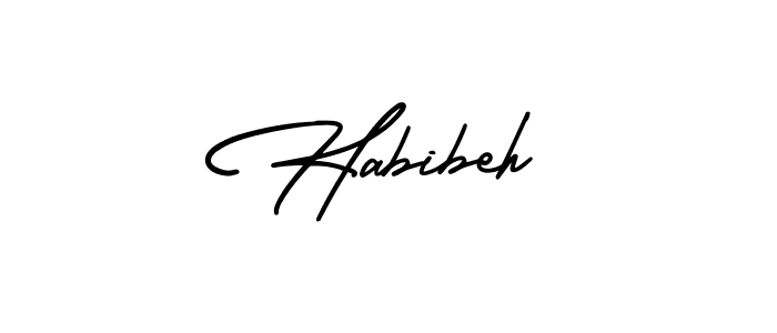 You can use this online signature creator to create a handwritten signature for the name Habibeh. This is the best online autograph maker. Habibeh signature style 3 images and pictures png