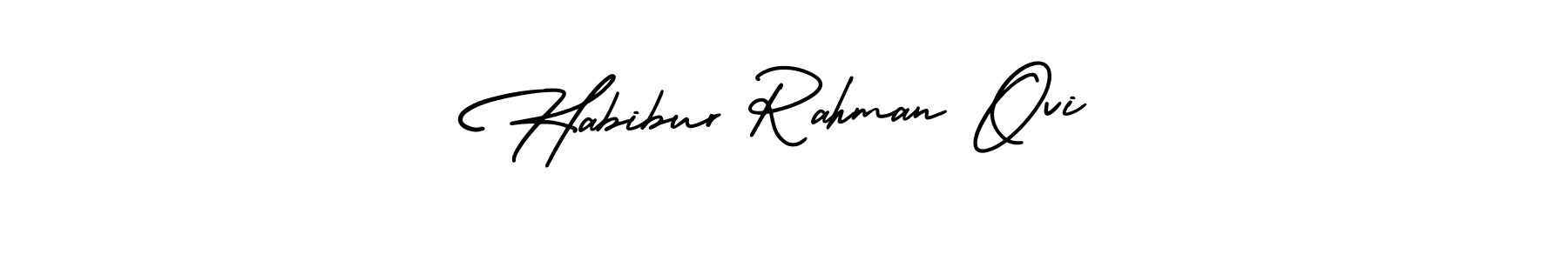 Once you've used our free online signature maker to create your best signature AmerikaSignatureDemo-Regular style, it's time to enjoy all of the benefits that Habibur Rahman Ovi name signing documents. Habibur Rahman Ovi signature style 3 images and pictures png