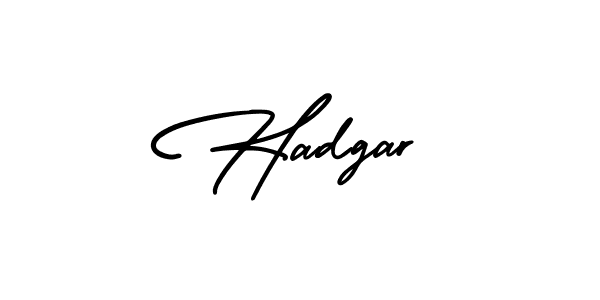 How to Draw Hadgar signature style? AmerikaSignatureDemo-Regular is a latest design signature styles for name Hadgar. Hadgar signature style 3 images and pictures png