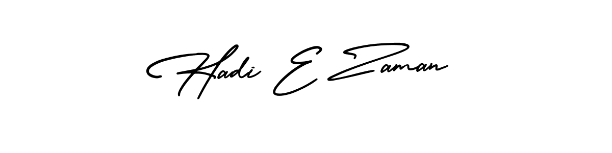 if you are searching for the best signature style for your name Hadi E Zaman. so please give up your signature search. here we have designed multiple signature styles  using AmerikaSignatureDemo-Regular. Hadi E Zaman signature style 3 images and pictures png