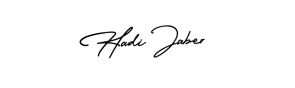 How to make Hadi Jaber signature? AmerikaSignatureDemo-Regular is a professional autograph style. Create handwritten signature for Hadi Jaber name. Hadi Jaber signature style 3 images and pictures png