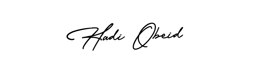 Also You can easily find your signature by using the search form. We will create Hadi Obeid name handwritten signature images for you free of cost using AmerikaSignatureDemo-Regular sign style. Hadi Obeid signature style 3 images and pictures png