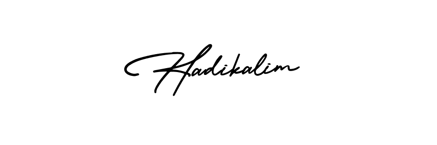 This is the best signature style for the Hadikalim name. Also you like these signature font (AmerikaSignatureDemo-Regular). Mix name signature. Hadikalim signature style 3 images and pictures png