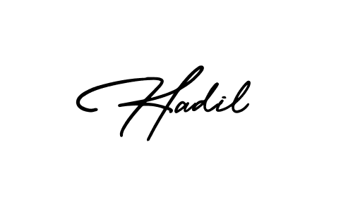 See photos of Hadil official signature by Spectra . Check more albums & portfolios. Read reviews & check more about AmerikaSignatureDemo-Regular font. Hadil signature style 3 images and pictures png