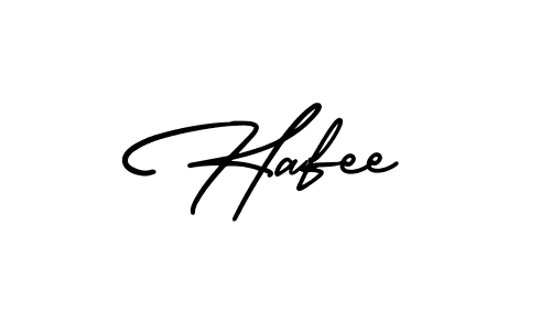 You should practise on your own different ways (AmerikaSignatureDemo-Regular) to write your name (Hafee) in signature. don't let someone else do it for you. Hafee signature style 3 images and pictures png