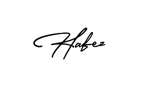 How to make Hafez name signature. Use AmerikaSignatureDemo-Regular style for creating short signs online. This is the latest handwritten sign. Hafez signature style 3 images and pictures png