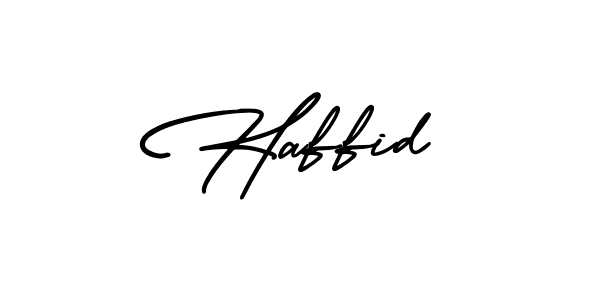 It looks lik you need a new signature style for name Haffid. Design unique handwritten (AmerikaSignatureDemo-Regular) signature with our free signature maker in just a few clicks. Haffid signature style 3 images and pictures png