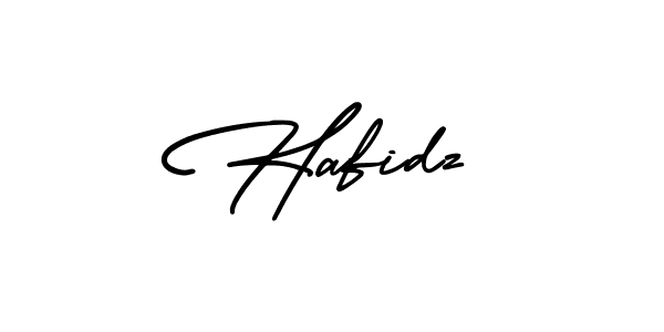 Create a beautiful signature design for name Hafidz. With this signature (AmerikaSignatureDemo-Regular) fonts, you can make a handwritten signature for free. Hafidz signature style 3 images and pictures png