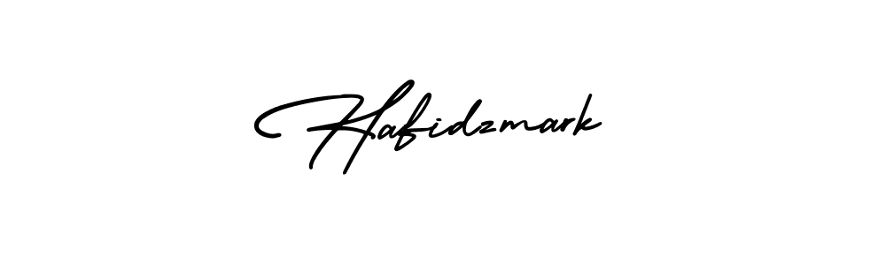 How to make Hafidzmark name signature. Use AmerikaSignatureDemo-Regular style for creating short signs online. This is the latest handwritten sign. Hafidzmark signature style 3 images and pictures png