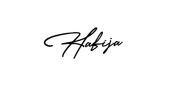 Make a beautiful signature design for name Hafija. With this signature (AmerikaSignatureDemo-Regular) style, you can create a handwritten signature for free. Hafija signature style 3 images and pictures png