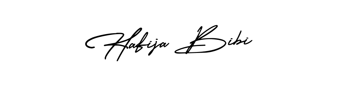 Similarly AmerikaSignatureDemo-Regular is the best handwritten signature design. Signature creator online .You can use it as an online autograph creator for name Hafija Bibi. Hafija Bibi signature style 3 images and pictures png