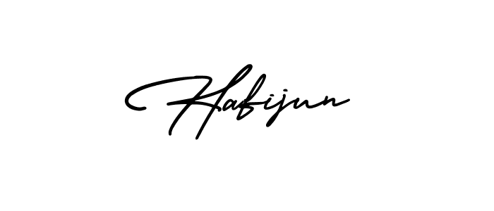 Also we have Hafijun name is the best signature style. Create professional handwritten signature collection using AmerikaSignatureDemo-Regular autograph style. Hafijun signature style 3 images and pictures png
