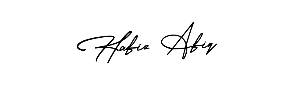 Similarly AmerikaSignatureDemo-Regular is the best handwritten signature design. Signature creator online .You can use it as an online autograph creator for name Hafiz Afiq. Hafiz Afiq signature style 3 images and pictures png