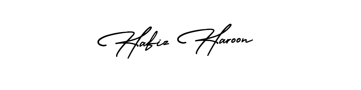 You can use this online signature creator to create a handwritten signature for the name Hafiz Haroon. This is the best online autograph maker. Hafiz Haroon signature style 3 images and pictures png