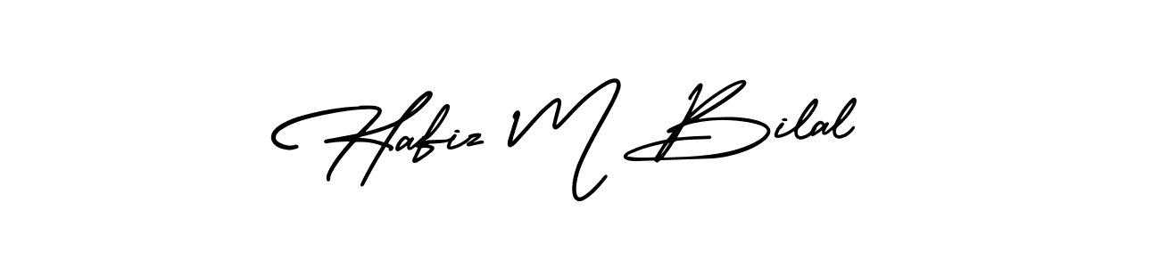 Also we have Hafiz M Bilal name is the best signature style. Create professional handwritten signature collection using AmerikaSignatureDemo-Regular autograph style. Hafiz M Bilal signature style 3 images and pictures png