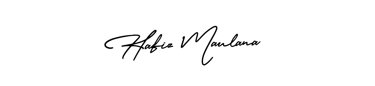 It looks lik you need a new signature style for name Hafiz Maulana. Design unique handwritten (AmerikaSignatureDemo-Regular) signature with our free signature maker in just a few clicks. Hafiz Maulana signature style 3 images and pictures png