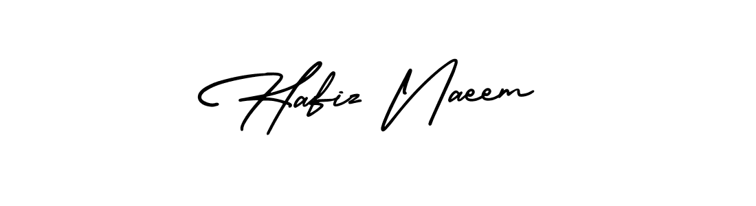 Create a beautiful signature design for name Hafiz Naeem. With this signature (AmerikaSignatureDemo-Regular) fonts, you can make a handwritten signature for free. Hafiz Naeem signature style 3 images and pictures png