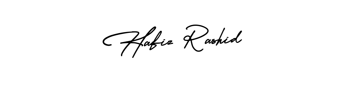 Similarly AmerikaSignatureDemo-Regular is the best handwritten signature design. Signature creator online .You can use it as an online autograph creator for name Hafiz Rashid. Hafiz Rashid signature style 3 images and pictures png