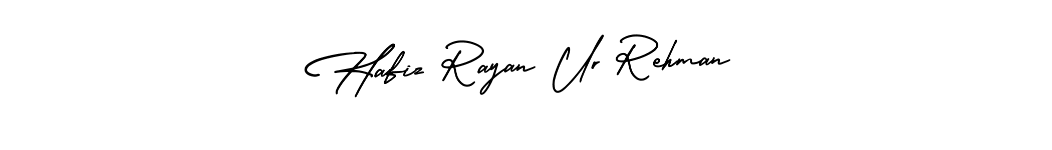 You can use this online signature creator to create a handwritten signature for the name Hafiz Rayan Ur Rehman. This is the best online autograph maker. Hafiz Rayan Ur Rehman signature style 3 images and pictures png