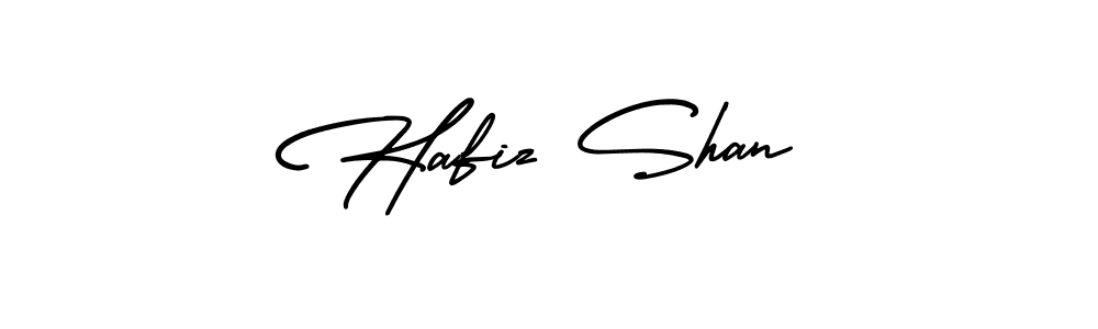 This is the best signature style for the Hafiz Shan name. Also you like these signature font (AmerikaSignatureDemo-Regular). Mix name signature. Hafiz Shan signature style 3 images and pictures png