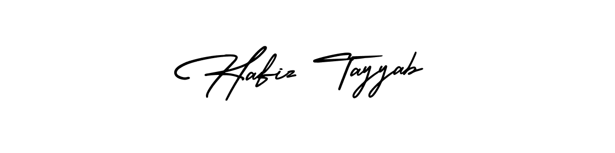 AmerikaSignatureDemo-Regular is a professional signature style that is perfect for those who want to add a touch of class to their signature. It is also a great choice for those who want to make their signature more unique. Get Hafiz Tayyab name to fancy signature for free. Hafiz Tayyab signature style 3 images and pictures png