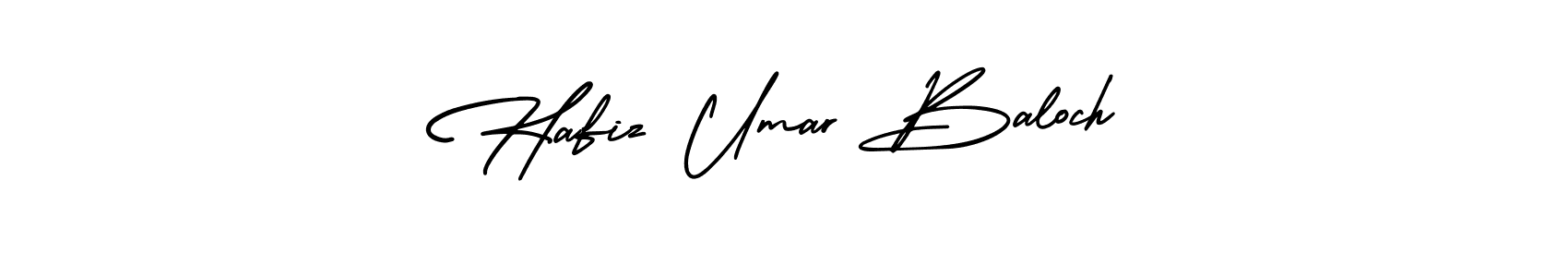 Design your own signature with our free online signature maker. With this signature software, you can create a handwritten (AmerikaSignatureDemo-Regular) signature for name Hafiz Umar Baloch. Hafiz Umar Baloch signature style 3 images and pictures png