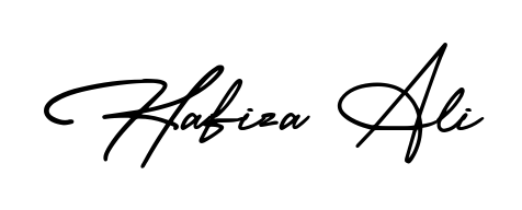 Create a beautiful signature design for name Hafiza Ali. With this signature (AmerikaSignatureDemo-Regular) fonts, you can make a handwritten signature for free. Hafiza Ali signature style 3 images and pictures png