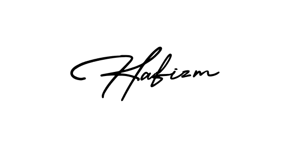 Make a beautiful signature design for name Hafizm. With this signature (AmerikaSignatureDemo-Regular) style, you can create a handwritten signature for free. Hafizm signature style 3 images and pictures png