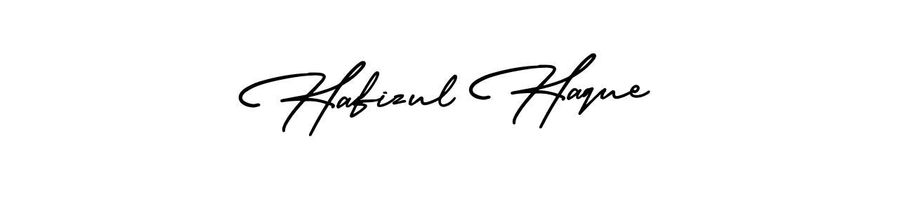 Hafizul Haque stylish signature style. Best Handwritten Sign (AmerikaSignatureDemo-Regular) for my name. Handwritten Signature Collection Ideas for my name Hafizul Haque. Hafizul Haque signature style 3 images and pictures png